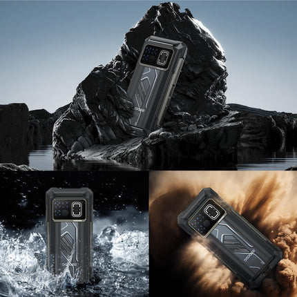 DOOGEE Fire 6 Max 5G Thermal Imaging Smartphone Unlocked, 6.72" FHD+ Octa Core 20GB + 256GB, 20800mAh/33W, Rugged 50MP + 20MP Infrared + 16MP, NFC/Fingerprint/Simlock-Free Phones (Green)