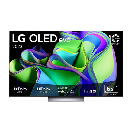 LG OLED65C37LA televiisor 165 cm (65-tolline) OLED evo televiisor (nutiteler, heleduse võimendaja, 120 Hz) [mudeliaasta 2023]