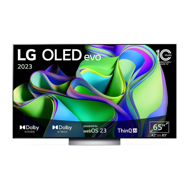 LG OLED65C37LA televiisor 165 cm (65-tolline) OLED evo televiisor (nutiteler, heleduse võimendaja, 120 Hz) [mudeliaasta 2023]