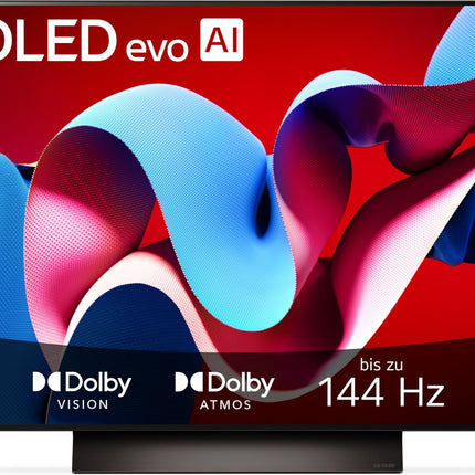 LG OLED48C47LA televiisor 48" (121 cm) OLED evo televiisor (α9 Gen7 4K tehisintellektiga protsessor, webOS 24, Dolby Vision, kuni 120 Hz) [mudeliaasta 2024]