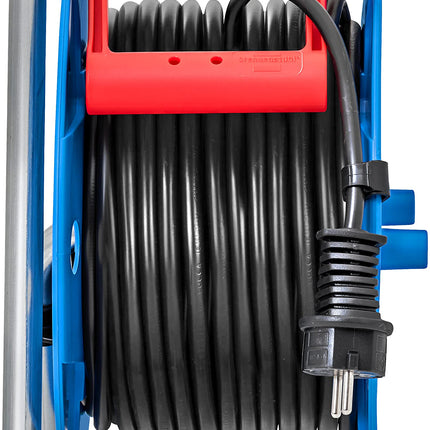 Brennenstuhl 1200261 cable reel with plug, Standard S, 50 m H05VV-F 3 G1.5