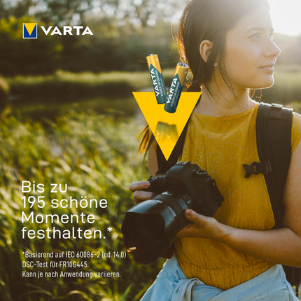 VARTA AAA laetavad akud, 8 tk, laetav aku, nõudmisel käivituv, 1000 mAh Ni-MH, eellaetud, kasutusvalmis [Ainult Amazonis]