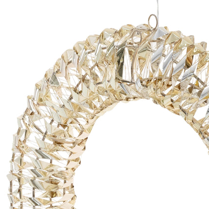 ECD Saksamaa LED-jõulupärg Ø58cm 960 sooja valge mikro-LED-iga ja taimeriga, IP44 veekindel sise- ja välistingimustes, 3D-metallist pärja LED-valgustus, rippuv pärjavalgusti, pärjavalgustusega pärja uksepärg, jõulukaunistus