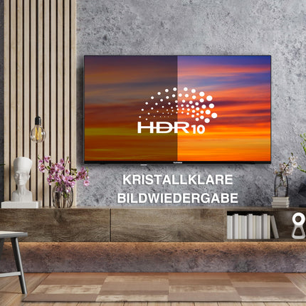 Telefunkeni 43-tolline TiVo-toega nutiteler (Full HD, HDR, kolmekordne tuuner, 6 kuud HD+ garantiid) XF43TO750S