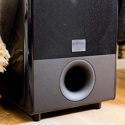 mivoc Hype 10 G2 HiFi aktiivne subwoofer must 10 tolli 300W 20 kuni 180Hz kodukino ja muusika jaoks