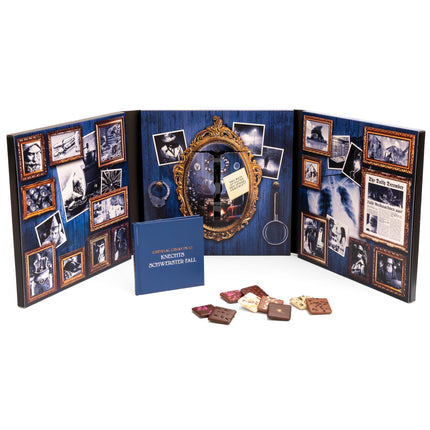 Peters Seduced with Pleasure | Criminal Christmas "Knecht's Most Difficult Case" Advent Calendar | With Alcohol | Christmas Calendar | Truffles | Chocolate | Advent | 255g