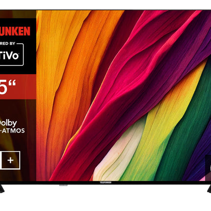 Telefunkeni 55-tolline TiVo-toega nutiteler (4K UHD, HDR Dolby Vision, Dolby Atmos, kolmekordne tuuner, 6 kuud HD+ kaasas) XU55TO750S
