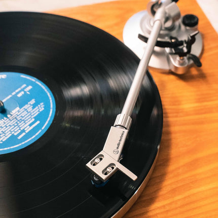 Audio-Technica AT-LPW30 Manual Turntable with Belt Drive Teakwood