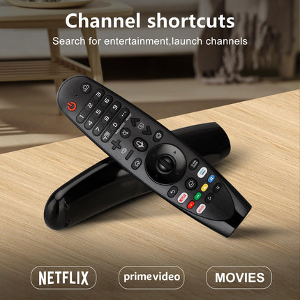 for LG TV remote control, for LG Magic Remote Original, compatible with AKB75855501 MR19BA MR20GA MR21GA MR22GN MR23GA with pointer and voice function
