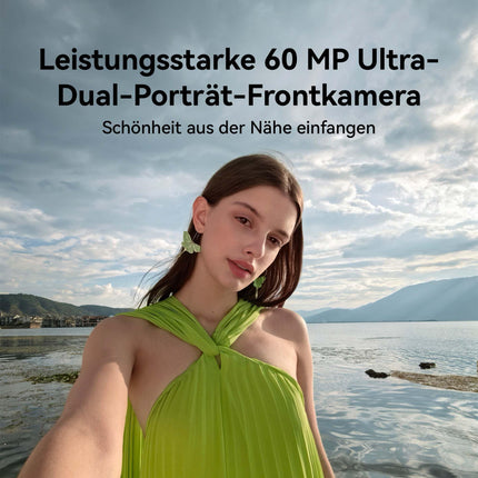 HUAWEI nova 13 Pro nutitelefon, 12 GB + 512 GB, 60 MP ülimalt kahekordne portree-esikaamera, täiustatud 50 MP kaamera reguleeritava avaga, tehisintellekti parim väljendusvõime, 100 W superlaadimine, must