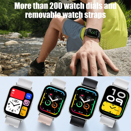 Xiaomi Redmi Watch 5 Lite - 1,96-tolline AMOLED-ekraan, üle 150 treeningrežiimi, pulsimõõtja, Bluetooth-kõned, mürasummutus, täiustatud tervisemonitooring, 18-päevane aku tööiga (must)