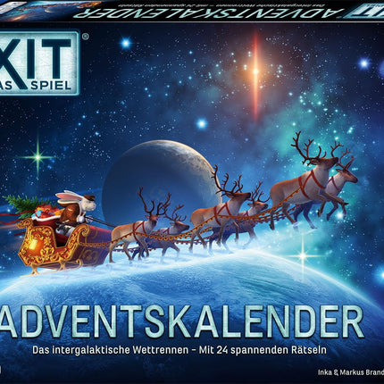 KOSMOS 684488 EXIT - Mäng - Advendikalender 2024: Galaktikatevaheline võidusõit 24 põneva mõistatusega alates 10. eluaastast, põgenemistuba enne jõule
