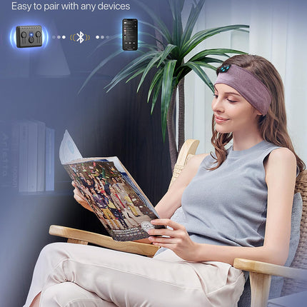 Navly unekõrvaklapid, Bluetooth-peavõruga kõrvaklapid, ülipikk mänguaeg, unekõrvaklapid sisseehitatud HD Hi-Fi kõlaritega, ideaalsed uneks, treeninguks, joogaks, reisimiseks, meditatsiooniks