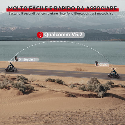 XGP mootorratta peakomplekt Bluetooth V5.2 muusika jagamisega, 2-inimese mootorrattakiivri sidesüsteem IP67 veekindlusega, kiivri intercom suusatamiseks, GPS/navigatsiooni tugi