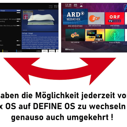 [Test VÄGA HEA *] Anadol IP8 4K UHD nutiteleri karp kahe tarkvaravalikuga: OS-i ja E2 Linuxi määratlemine - satelliit-IP-teleri vastuvõtja teleri, meediateegi, YouTube'i ja internetiraadio jaoks.