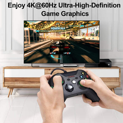 4K HDMI Switch 5 in 1 Output, 4K@60Hz HDMI Splitter with Remote Control, 5 Port HDMI Switch Selector Supports 3D HDR CEC HDCP2.2, Compatible with PS5/4/3, Xbox Switch, Roku TV, Fire Stick