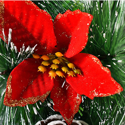 Christmas wreath 30cm door wreath Christmas, Christmas garland with Christmas balls pine cones berries for front door, fireplace and wall decoration, wreath with apples pine cones