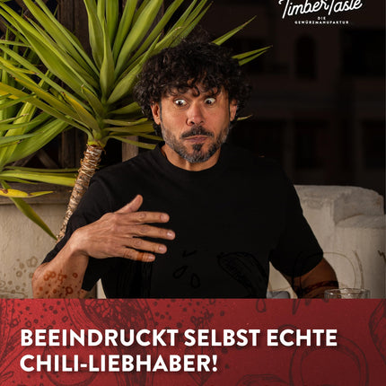 TIMBER TASTE® tšilli- ja vürtsikinkekomplekt meestele ja naistele [KUNI 1 200 000 SCOVILLE'I] – 10-osaline komplekt kõigi vürtsidega – spetsiaalsed tšillikomplektid meestele ja vürtsisõpradele