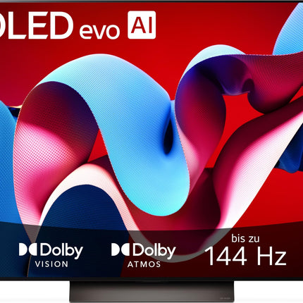 LG OLED55C47LA TV 55" (139 cm) OLED evo TV (α9 Gen7 4K AI processor, webOS 24, Dolby Vision, up to 120Hz) [Model year 2024]