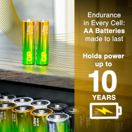 AA Batteries Party Pack 40 – GP Ultra (Alkaline)