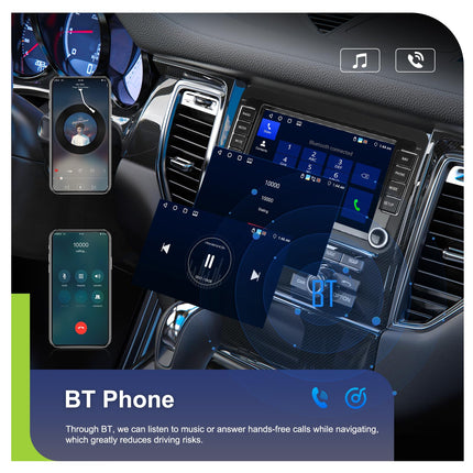 4+64G CAMECHO Android 13 Car Radio for VW Golf 5 6 Touran Polo Touran with Carplay/Android Auto/Mirrorlink, 7 inch Capacitive Touchscreen Supports WiFi/GPS/FM/Bluetooth/SWC