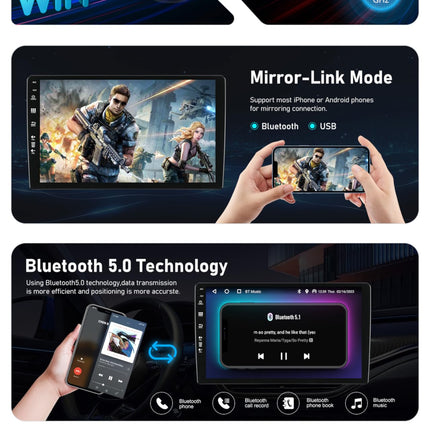 BXLIYER Android 14 IPS autoraadio Ford Focus MK3 (2012-2017) GPS-navigatsiooniga raadio - sisseehitatud CarPlay Android Auto - kaamera + Canbus - 2G+32G - 9,7-tolline 2 DIN-ekraan - DSP DAB roolil juhtimine WiFi Navi
