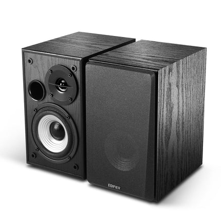 Edifier R990BT Bluetooth 5.4 riiulikõlar, 2.0 aktiivne multimeediakõlar, 24W väljundvõimsus, RCA/AUX/Bluetooth sisendid, MDF-korpus