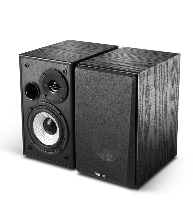 Edifier R990BT Bluetooth 5.4 riiulikõlar, 2.0 aktiivne multimeediakõlar, 24W väljundvõimsus, RCA/AUX/Bluetooth sisendid, MDF-korpus