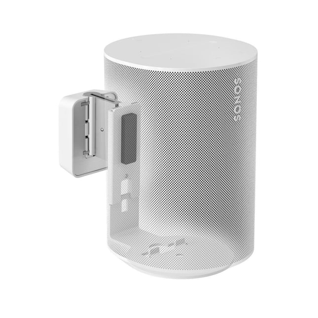 Vogel's SWM 4111 Speaker Wall Mount for Sonos ERA100, Max. 5 kg, Tilt -30°/+30°, Swivel up to 70° (Left/Right), White (1x)