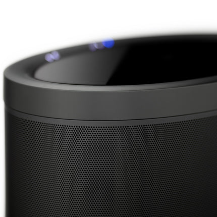 Yamaha MusicCast 50 muusikakast (mitmetoaline stereokõlar, mis ühildub Alexa hääljuhtimisega – mugav muusika voogedastus – juhtmevaba kõlar ruumi täitva heliga) must