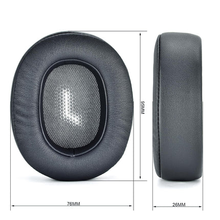 Everest-710 Defean Replacement Ear Pads Compatible with JBL Everest-710 Everest 710 Over-Ear Bluetooth Headphones, High-Density Noise-Cancelling Foam, Extra Thickness (Titanium)