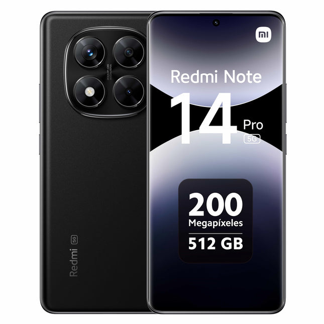 Xiaomi Redmi Note 14 Pro 5G 512GB Kesköö Must