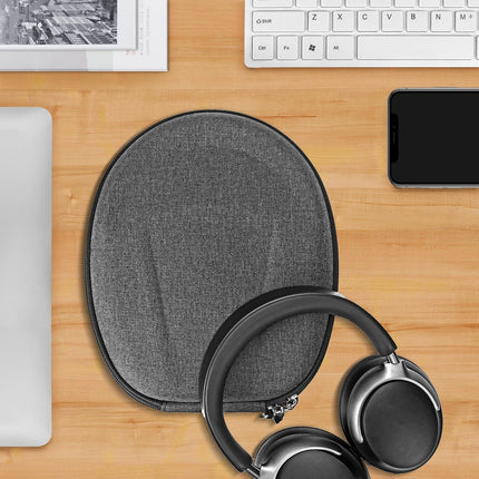 Geekria kõrvaklapiümbris QuietComfort QC35, QC3, QC25, QC2, QC15 akustilistele mürasummutavatele kõrvaklappidele, kaitsev kott peakomplektiümbrisele, kõva kandekott