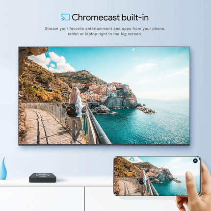 ZUMKUNM MECOOL KM2 Plus Android 11 Netflixi ja Glge sertifitseeritud meediapleier 2G RAM 16G ROM Prime Video 4K tugi
