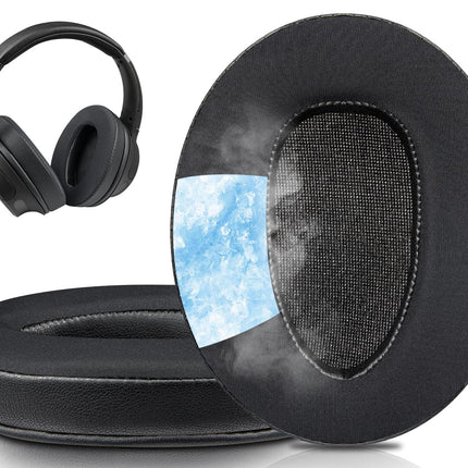 SOULWIT jahutusgeeliga vahetuskõrvapadjad Sony WH-CH700N (WHCH700N) ja MDR-ZX780 (ZX780DC)/MDR-ZX770 (ZX770BN ZX770BT) kõrvaklappidele, vahetuspadjad MDR-10R (10RNC 10RBT) kõrvaklappidele