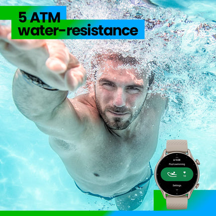 Amazfit GTR 3 46mm nutikell meestele ja naistele tervise jälgimise funktsiooniga, GPS-spordikell enam kui 150 spordirežiimiga, 21-päevane aku, Alexa
