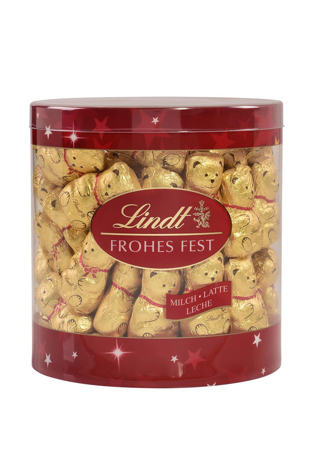 Lindt Chocolate Häid Jõule | 700g pakk | Minikarud parimast Alpide piimašokolaadist | Šokolaadikink jõuludeks | Jõulušokolaad