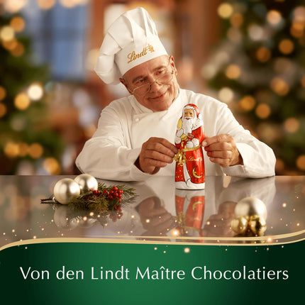 2x Lindti šokolaadist lauaadvendikalender "Jõulumaagia 2022" (topeltpakk) | 2 x 115 g minišokolaadipalli | Jõuluhooajaks | Kingitus