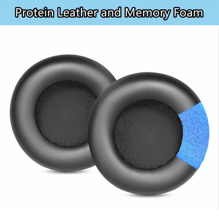 TaiZiChangQin MMX150 Replacement Ear Pads Compatible with Beyerdynamic MMX200 MMX100 MMX150 Wireless Headphones (Not Fit MMX300), Protein Leather Ear Cushions