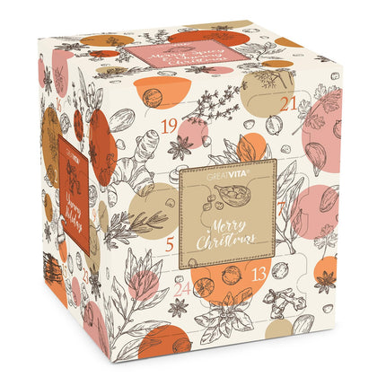 Spice Advent Calendar 2024 Edition: 24 high-quality spice surprises for gourmets and home cooks | Ideal for the Christmas season | GreatVita