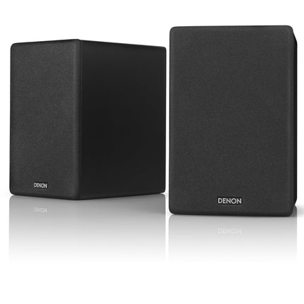 Denon SCN10 kõlar, kahesuunaline HiFi kõlar teleri helisüsteemile, 2 x 65 W, ühildub vastuvõtjate ja võimenditega, elegantne disain, must SCN10BKEM