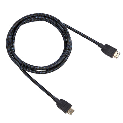 Panasonic DVD-S700EG-K DVD-mängija (mitme vormingu taasesitus xvid, MP3 ja JPEG, USB 2.0, HDMI, SCART, CD rippimise funktsioon) must ja Amazon Basics - punutud HDMI-kaabel, 1,8 m