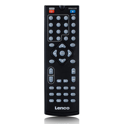 Lenco DVD-120 DVD-mängija - HDMI ja SCART ühendus - USB taasesitus - MP3, MPG, MPEG4, AVI - Audio ja video väljund - Kaugjuhtimispult - Must, DVD-120BK, Kompaktne