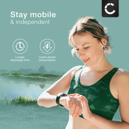 CELLONIC, Battery for Smartwatch &amp; Fitness Bracelet compatible with Garmin Fenix ​​5, 5X, Forerunner Approach S60, 935 (3.7V, 230mAh)