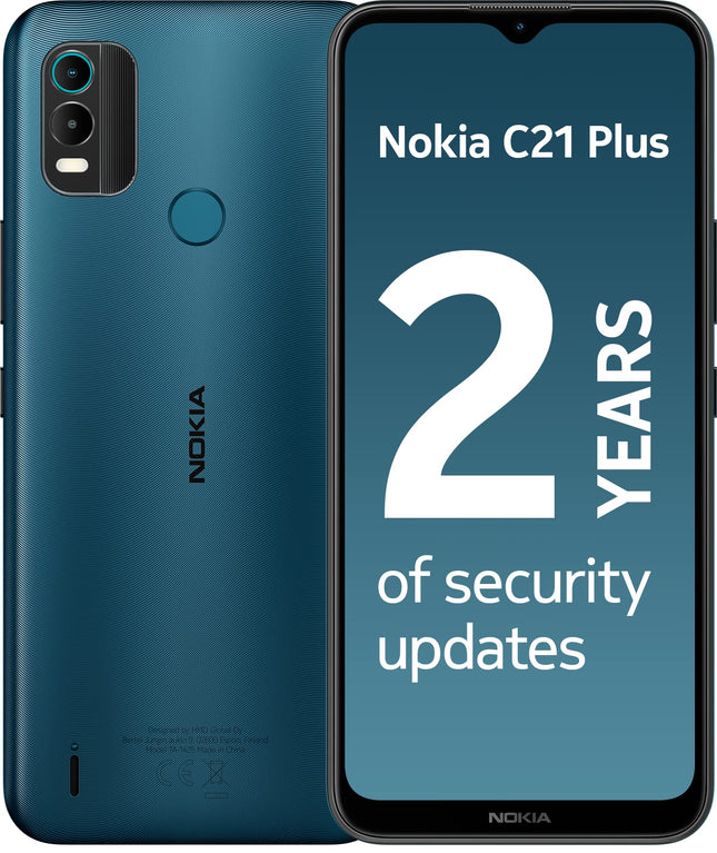 Nokia C21 Plus 32GB/2GB RAM Dual SIM tumesinine