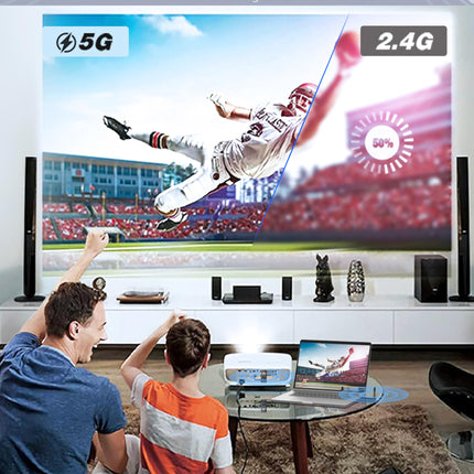 TIMBOOTECH Wireless HDMI Transmitter and Receiver - Foldable 5G Wireless HDMI Extender, Adjustable Channel, Stream Media Video/Sound/File, For Laptop, Camera, Box to Monitor, Projector, HDTV, 165 FT/50 M