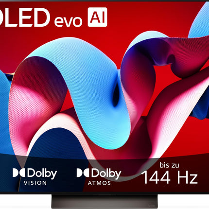 LG OLED65C47LA televiisor 65" (165 cm) OLED evo televiisor (α9 Gen7 4K tehisintellektiga protsessor, webOS 24, Dolby Vision, kuni 120 Hz) [mudeliaasta 2024]