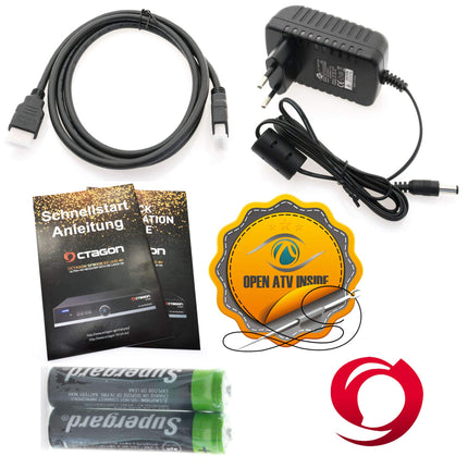 OCTAGON SF8008 Combo 4K DVB-S2X DVB-T2 Multistream UHD + tasuta EasyMouse HDMI-kaabel
