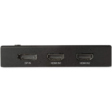 StarTech.com VS421HDDP 4-Port HDMI Video Switch (3 x HDMI and 1 x DisplayPort, 4K 60Hz, Automatic Splitter)