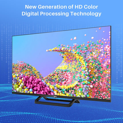 TuTu TUB32HN1NC televiisor 32-tolline (80 cm) LED HD-Ready kolmekordne tuuner (DVB-T/T2-CS/S2) HDMI USB meediapleier CI/CI+ hotellirežiim keskjalg